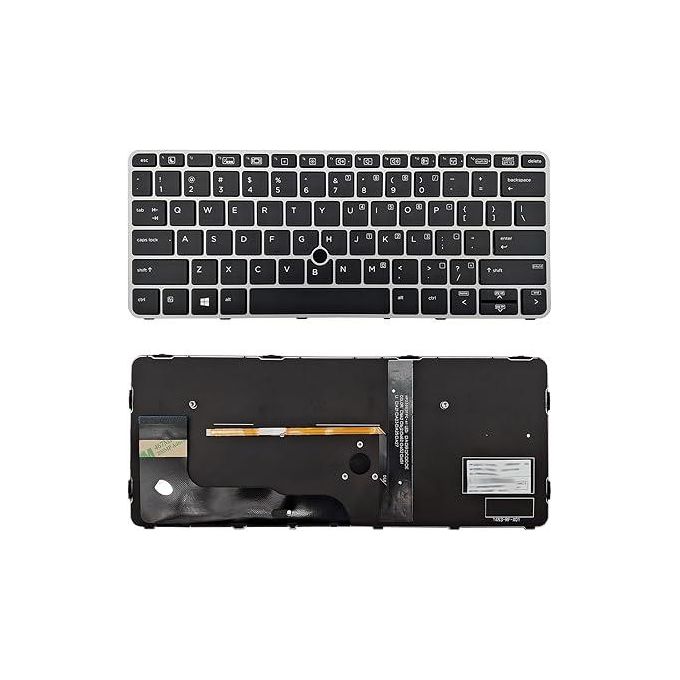 hp elitebook 820 g3 replacement NON Backlit Keyboard Compatible with 725 G3 725 G4 820 G4 Black