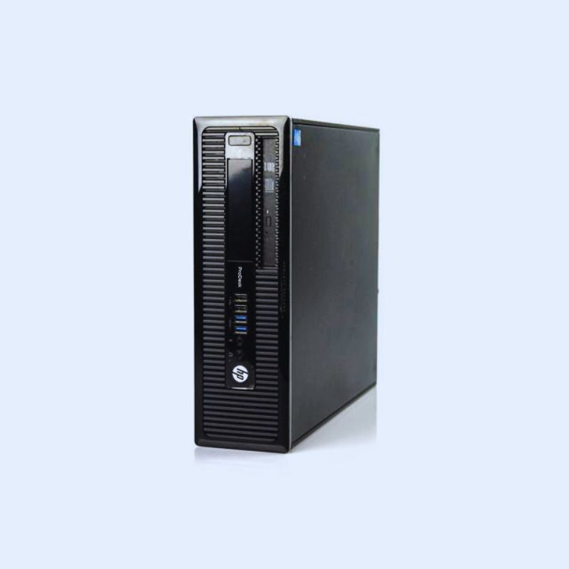 HP Prodesk 400 G1 Desktop Intel Core I5 4TH Gen - 3.4GHz - 4GB - 500GB - Windows 10 Pro - CPU Only