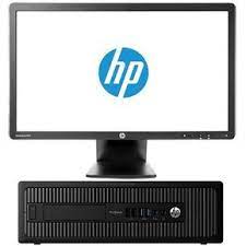 HP Prodesk 400 G1 Desktop Intel Core I5 4TH Gen - 3.4GHz - 8GB - 500GB - Windows 10 Pro - FULL DESKTOP 19 INCHES MONITOR + FREE WIRELESS WIFI DOGLE