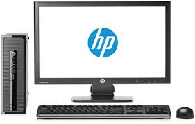HP Prodesk 400 G1 Desktop Intel Core I5 4TH Gen - 3.4GHz - 8GB - 500GB - Windows 10 Pro - FULL DESKTOP 19 INCHES MONITOR + FREE WIRELESS WIFI DOGLE