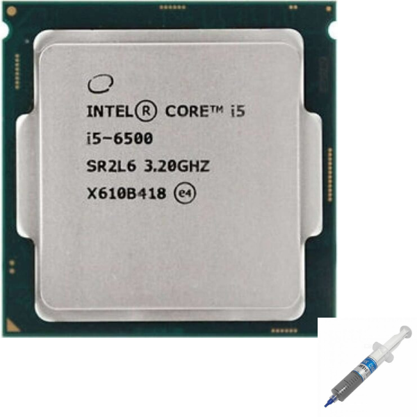 Intel Core I5 6500 6th Generation Processor i. The processor comes with 4 cores 4 threads and a 3.20GHz frequency