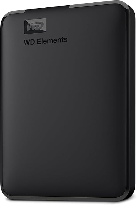 Western Digital WD 1TB Elements Portable External Hard Drive for Windows, USB 3.2 Gen 1/USB 3.0 for PC & Mac, Plug and Play Ready -