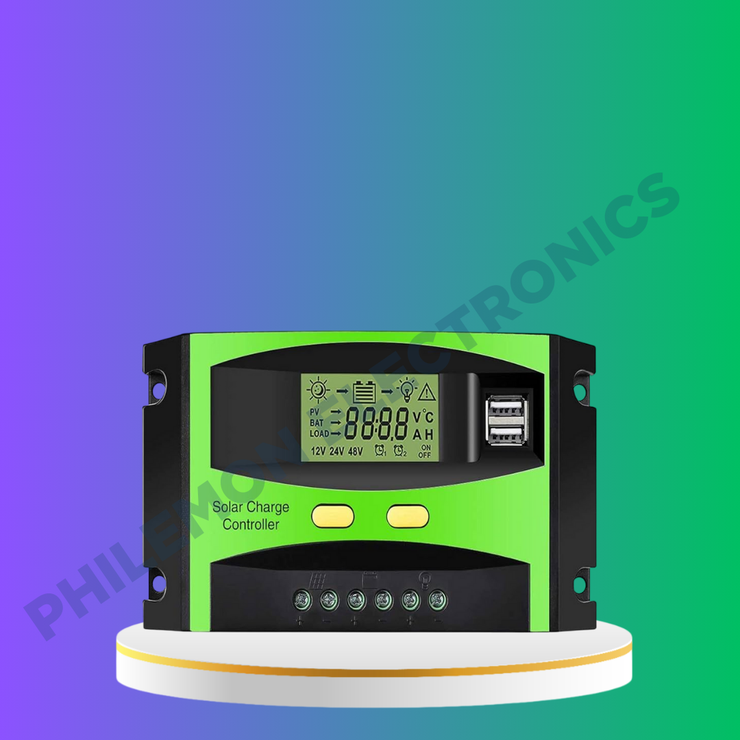Solarmax 30A MPPT Solar Panel Regulator Charge Controller 12V/24V