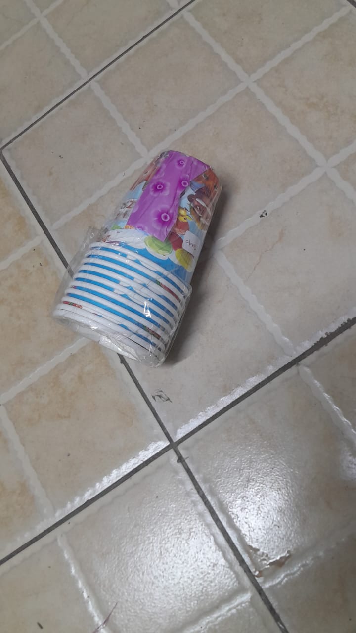 Cocomelon theme kids party decorations set - paper hats, cups, plates, masks, blowers, table cloth, party popper, balloons