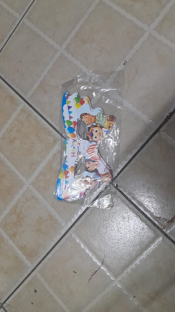 Cocomelon theme kids party decorations set - paper hats, cups, plates, masks, blowers, table cloth, party popper, balloons