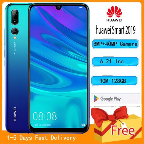 Refurbished huawei Smart 2019 6+128GB 4+128GB 6.2inch 40MP phone 4G 100%Original  Mobile Phone  Smart +（2019）Huawei enjoy9S
