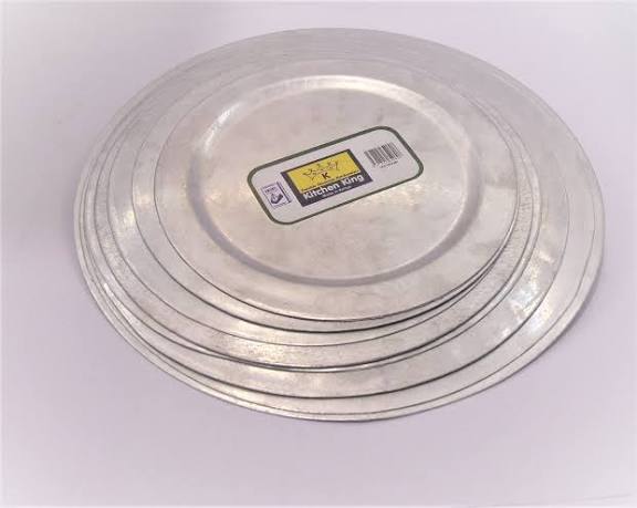 LIDS. Stainless steel sufuria lids, Aluminum offers optimal cooking performance. Ideal for open jiko or firewood cooking. Durable and easy to clean.