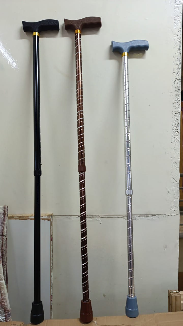 WALKING STICKS. Adjustable walking sticks, Very durable and not easy to break. Use the walking canes with confidence.Has an anti-skid rubber.Great gift choice for our parents.
