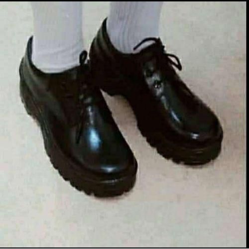 Quality Pure Leather Back to School Boys and Girls(Unisex) School Shoes for Kids, Comfortable Durable with Laces, Good fitting and easy to wear for Kids