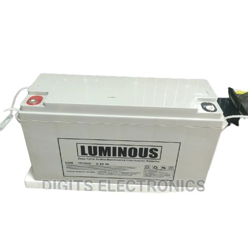 Luminous 150AH Solar Battery Free Maintenance Heavy Use Solar Battery