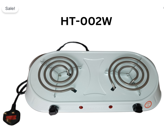 EUROCHEF HeatMate Duo Electric Cooktop – Portable Double Hot Plate for Efficient Everyday Cooking