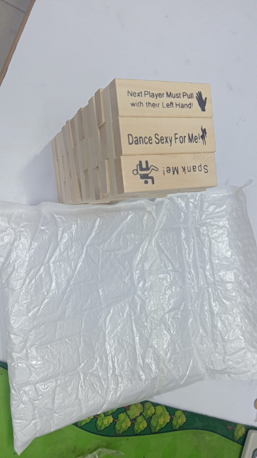 Jenga COUPLES JENGA, LOVERS GAME ,Couples game jenga building block naughty block tower adult game