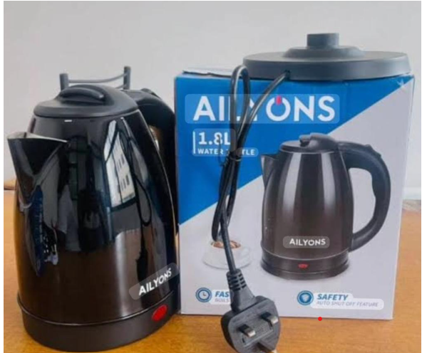 AILYONS 1.8 L Electric Kettle Water Heater & Boiler Jug