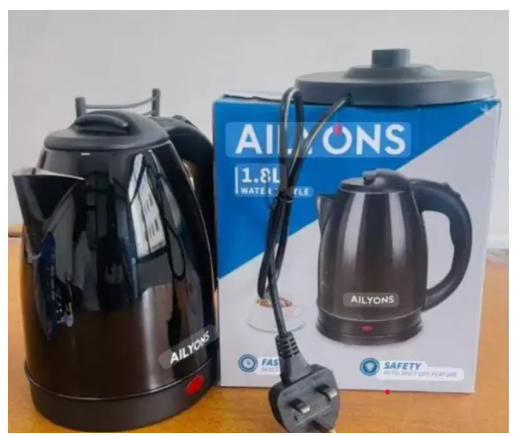 AILYONS 1.8 L Electric Kettle Water Heater & Boiler Jug