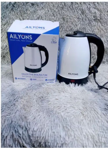 AILYONS 1.8 L Electric Kettle Water Heater & Boiler Jug