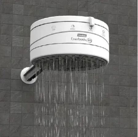 Enerbras Enershower Automatic Instant Hot Water Shower Heater, shower head Head for For Normal And Salty water
Enerbras Enershower Automatic Instant Hot Water Shower Heater, shower head Head for For N