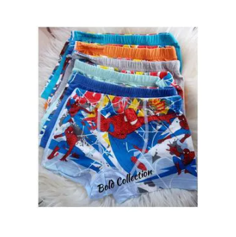 6 PCS Cartoon Themed Kids Boxers - Soft Cotton Boys Underwear Briefs with Fun Prints (Cars, Dinosaurs, Superheroes) - Comfortable Elastic Waistband for Daily Wear 4.8 6 PCS Cartoon Themed Kids Boxers