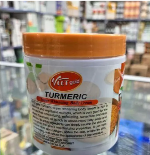 VEET GOLD Turmeric Super Whitening Body Cream -500G