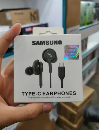 Galaxy Type C AKG Earphones for S25 S24 S23 S22 S21 Ultra S20 FE Note 20 A56 A36 A26 A16 A17 A55 A54 A53 A34 A33 Galaxy Z Flip 7 6 5 4 3 2 Fold 7 6 5 4 3 2 Type-C Earphones/Earbuds/Headphones/Airpods