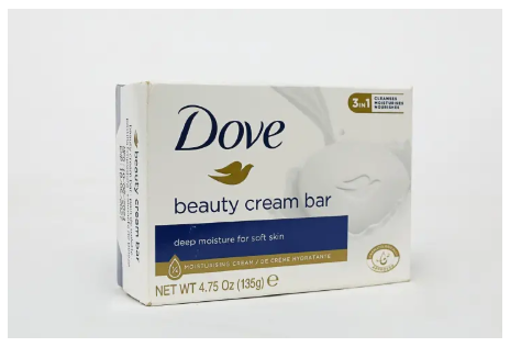 DOVE SOAP 135G.
DOVE SOAP 135G.
DOVE SOAP 135G.