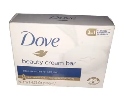 DOVE SOAP 135G.
DOVE SOAP 135G.
DOVE SOAP 135G.