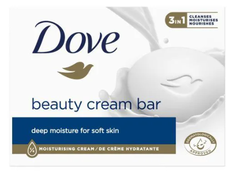 DOVE SOAP 135G.
DOVE SOAP 135G.
DOVE SOAP 135G.