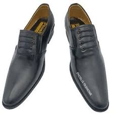 Men’s Exquisite Pure Leather Slip-On Formal & Casual Shoes – Elegant Official Loafers + FREE Bonus Pair of Open Leather Sandals – Durable, Stylish, Comfortable Footwear for Men