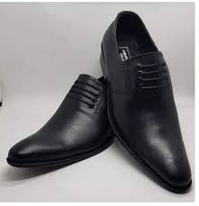 Men’s Exquisite Pure Leather Slip-On Formal & Casual Shoes – Elegant Official Loafers + FREE Bonus Pair of Open Leather Sandals – Durable, Stylish, Comfortable Footwear for Men
