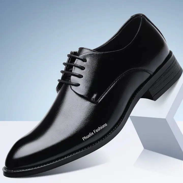 Italian Design Exquisite Pure Leather Oxford Official/Casual Men's Shoes for Men – Elegant, Comfortable, Durable Footwear Ideal for Business, Weddings, and Daily Wear + Free Gift