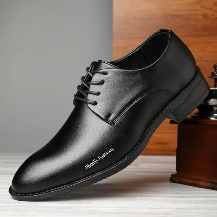 Italian Design Exquisite Pure Leather Oxford Official/Casual Men's Shoes for Men – Elegant, Comfortable, Durable Footwear Ideal for Business, Weddings, and Daily Wear + Free Gift