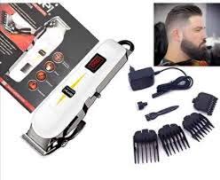 Geemy Professional Hair Clipper Electric Shaving Machine for Men – Rechargeable Cordless Hair Trimmer with Adjustable Blades for Home and Kinyozi Use