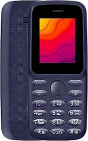 Itel 2163 Feature Phone with 1.8 Inch Display, 1000mAh Long Lasting Battery, Bright Torch Light, Dual SIM Support and Wireless FM Radio Blue