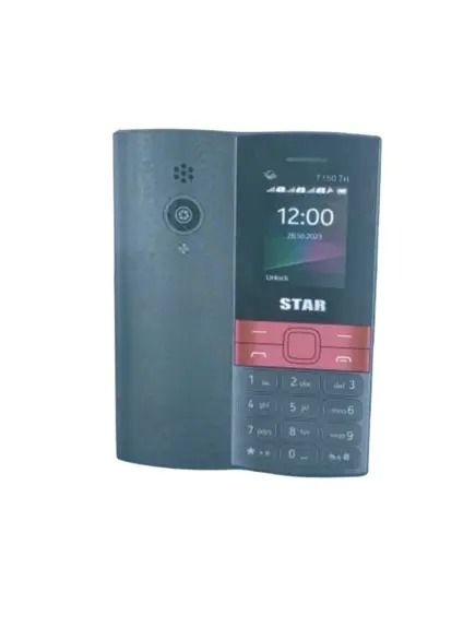 STAR T150 Triple SIM Card Mobile Phone 1.77’’ Screen Big Torch MP3 Player Wireless FM Bluetooth Vibrator Kabambe Button Affordable Feature Phone
