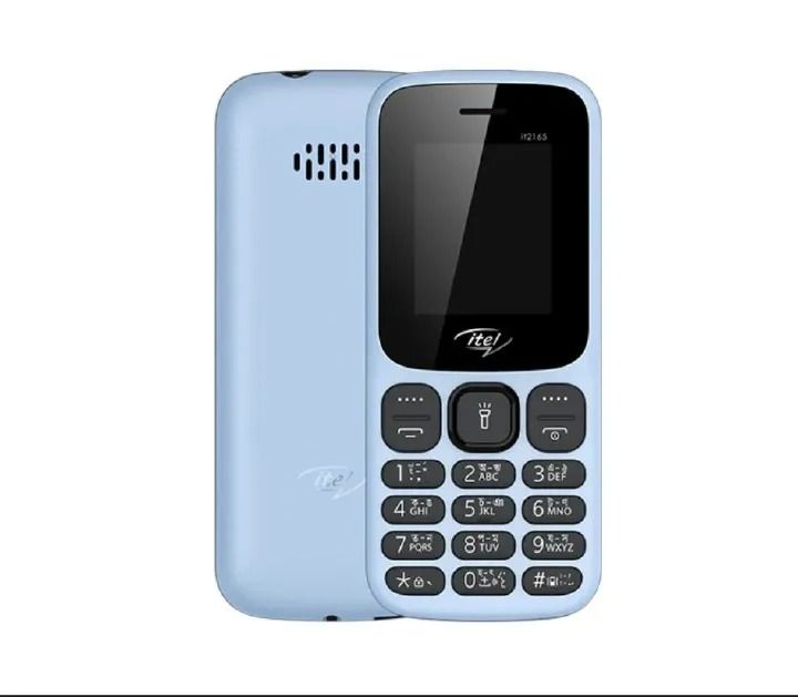 Itel IT2165 Dual SIM Feature Phone with Torch FM Radio 2.8 Inch Display 1000mAh Battery Large Contacts Storage Reliable Kabambe Mulika Phone