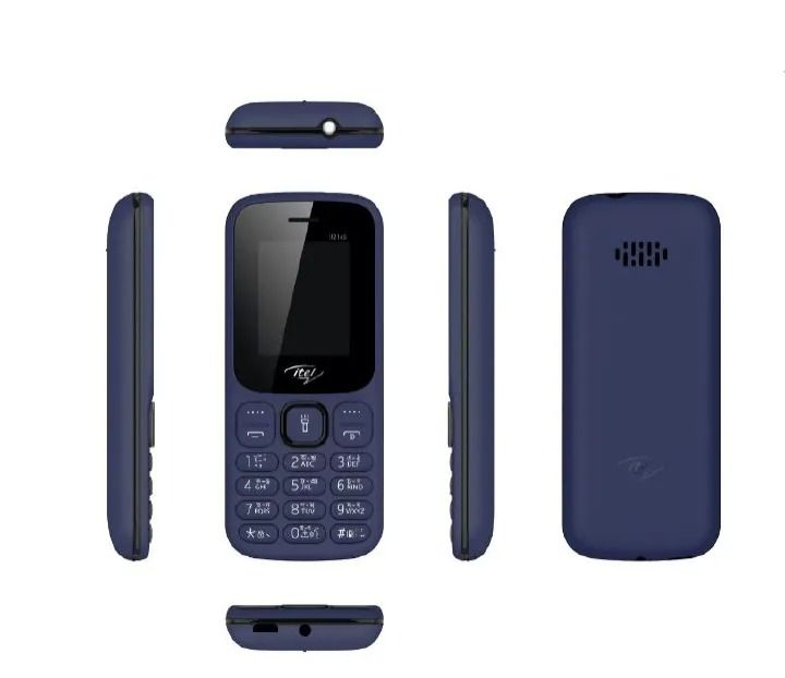 Itel IT2165 Dual SIM Feature Phone with Torch FM Radio 2.8 Inch Display 1000mAh Battery Large Contacts Storage Reliable Kabambe Mulika Phone