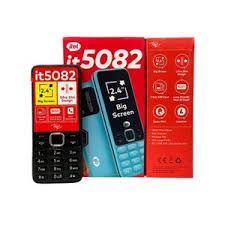 Itel 5082 Featured Phone 2.4” Screen Triple SIM FM Radio 1500mAh Battery Ultra-Slim Design Affordable Durable Mobile