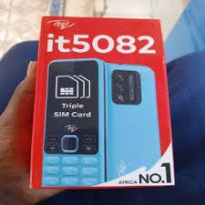 Itel 5082 Featured Phone 2.4” Screen Triple SIM FM Radio 1500mAh Battery Ultra-Slim Design Affordable Durable Mobile