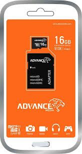 Advance 2GB 4GB 8GB 16GB 32GB 64GB 128GB Micro SD Memory Card High-Speed Storage for Smartphones, Cameras, Tablets, and Devices, Reliable Expandable Flash Memory