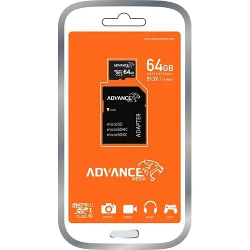 Advance 2GB 4GB 8GB 16GB 32GB 64GB 128GB Micro SD Memory Card High-Speed Storage for Smartphones, Cameras, Tablets, and Devices, Reliable Expandable Flash Memory