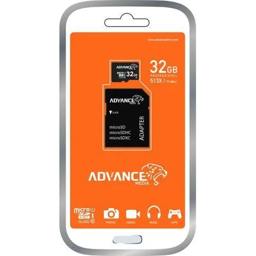 Advance 2GB 4GB 8GB 16GB 32GB 64GB 128GB Micro SD Memory Card High-Speed Storage for Smartphones, Cameras, Tablets, and Devices, Reliable Expandable Flash Memory