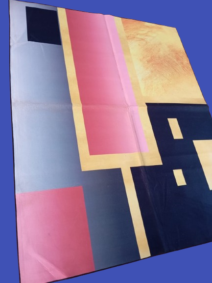 3D Quality Carpet 5x8 Ft Modern Area Rug Soft Plush Floor Mat with Anti-Slip Backing – Luxury Living Room, Bedroom & Office Decorative Rug Durable Easy Clean Home Décor