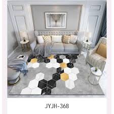 3D Quality Area Carpet 5x8 ft Large Decorative Rug Soft Plush Floor Mat Non-Slip Modern Design Living Room Bedroom Carpet Durable Easy Clean Home Décor Rug