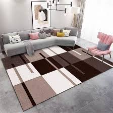 3D Quality Area Carpet 5x8 ft Modern Embossed Design Rug for Living Room Bedroom Non-Slip Soft Floor Mat Durable Decorative Carpet for Home and Office Interiors