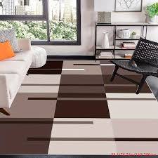 3D Quality Area Carpet 5x8 ft Modern Embossed Design Rug for Living Room Bedroom Non-Slip Soft Floor Mat Durable Decorative Carpet for Home and Office Interiors