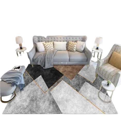 3D High-Quality Plush Area Rug Carpet 7x10 ft – Soft, Durable, Non-Slip Floor Mat for Living Room, Bedroom, Home Decor, Easy Maintenance and Premium Comfort