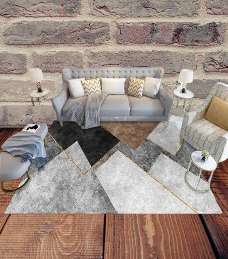 3D High-Quality Plush Area Rug Carpet 7x10 ft – Soft, Durable, Non-Slip Floor Mat for Living Room, Bedroom, Home Decor, Easy Maintenance and Premium Comfort