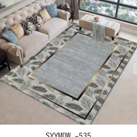 3D Premium Quality Carpet Rug 7x10 ft – Soft, Durable, Non-Slip Floor Mat for Living Room, Bedroom, Office, and Home Décor with Modern 3D Design and Easy Maintenance