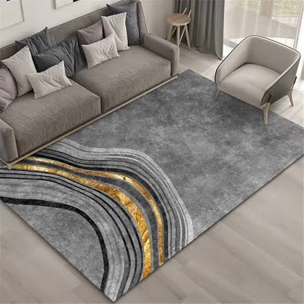 3D Premium Quality Area Carpet Rug 5x8 ft – Soft, Durable, Non-Slip Decorative Floor Mat for Living Room, Bedroom, Office, and Home Interiors