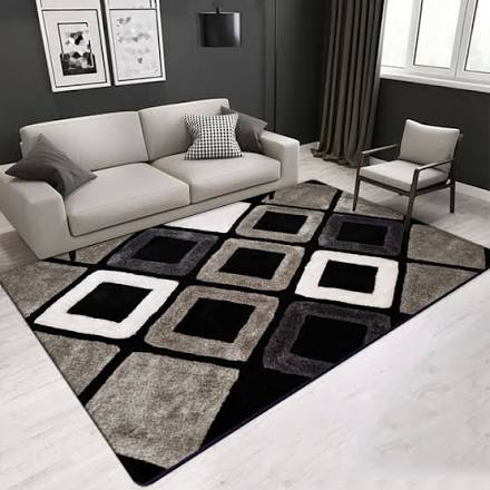 3D High-Quality Area Rug Carpet 5x8 ft – Soft, Durable, Modern Design Floor Mat for Living Room, Bedroom, Office, and Home Decor