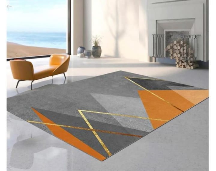 3D High-Quality Area Rug Carpet 7x10 ft – Soft, Durable, Non-Slip Floor Mat for Living Room, Bedroom, Office, and Home Decor with Elegant Modern Design